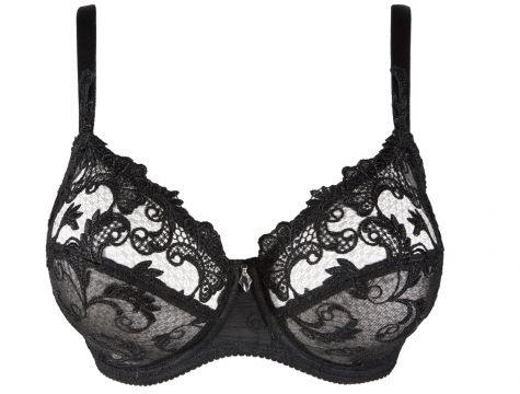 Eprise by Lise Charmel Guipure Charming 3 Part Full Cup BCC6198 Black - Monaliza's Fine Lingerie