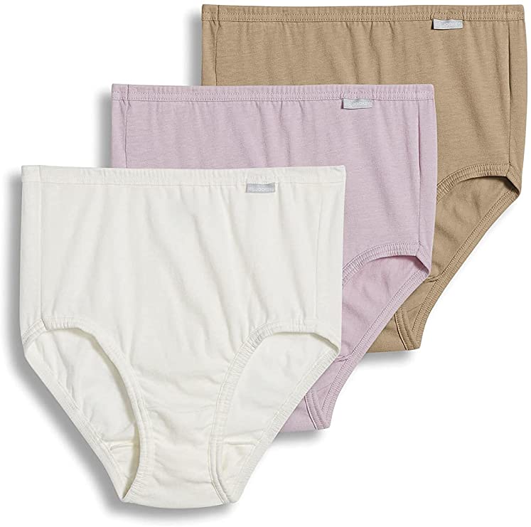 Jockey 3 Pack Elance Cotton Full Briefs