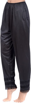 Patricia Lingerie 1602 Silky Satin Pant Lace Trim