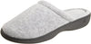 Isotoner Terry Clog Slipper 9I743 Gray