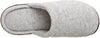 Isotoner Terry Clog Slipper 9I743 Gray