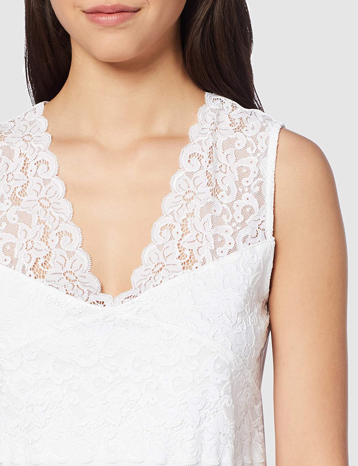HANRO Moments Cotton Sleeveless Gown