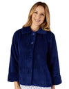 Luxury Waffle Fleece 24" Button Bedjacket