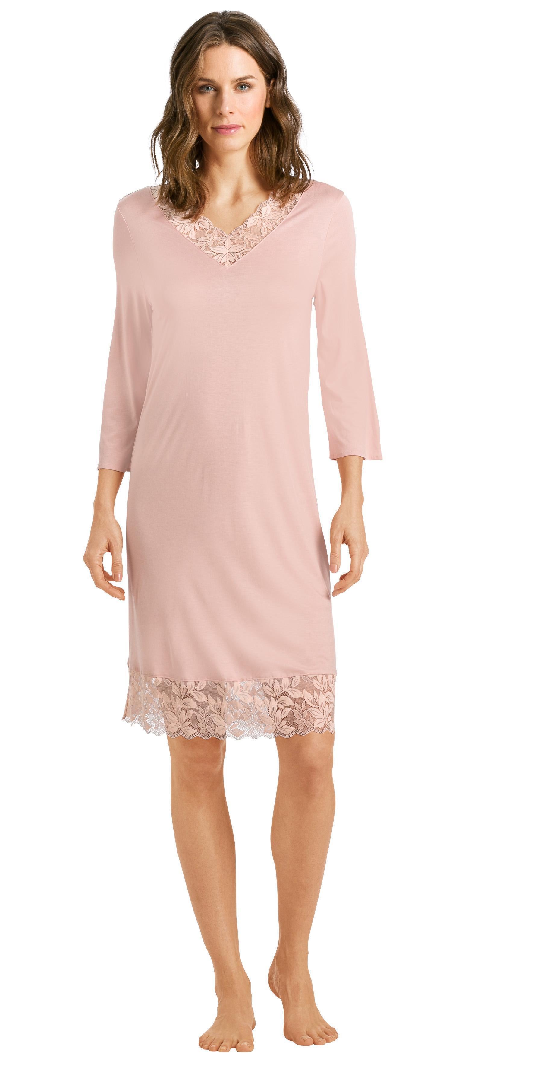 Hanro Lille 3/4 Sleeve Gown – Monaliza's Fine Lingerie