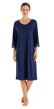 HANRO Malene 3/4 Sleeve Gown 076542