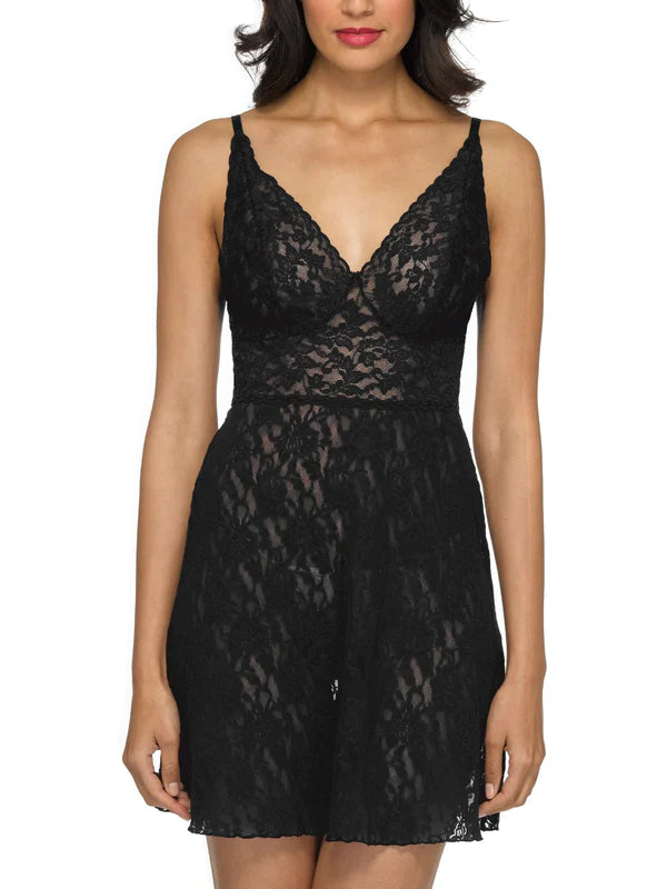 Hanky Panky Signature Lace Retro Plunge Chemise