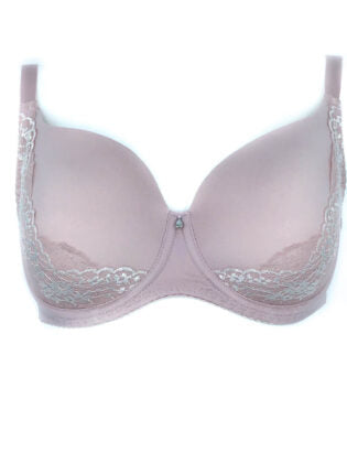 Mon-To Demi Cup Bra Lace Overlay