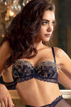 Lise Charmel Sublime A Bleu Demi Cup Bra - Monaliza's Fine Lingerie