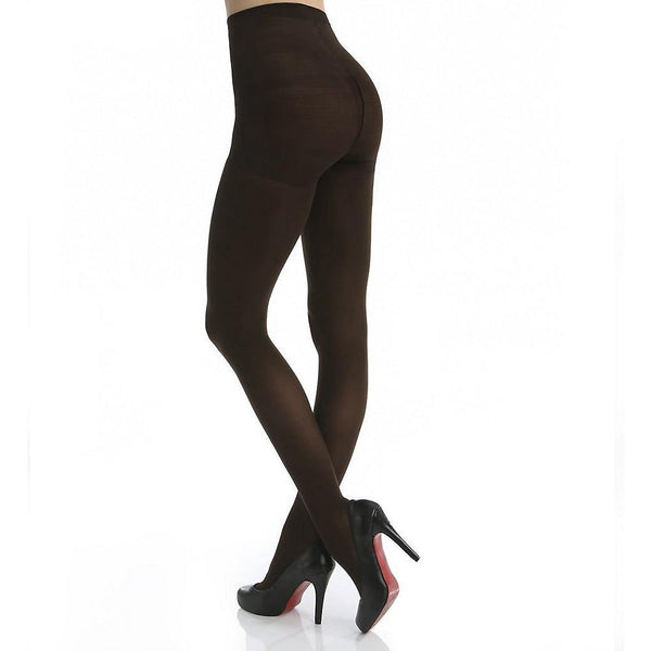 Berkshire 4643 Shimmers Opaque Control Top Chocolate - Monaliza's Fine Lingerie