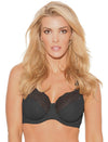 Fit Fully Yours Serena Lace Bra Graphite - Monaliza's Fine Lingerie