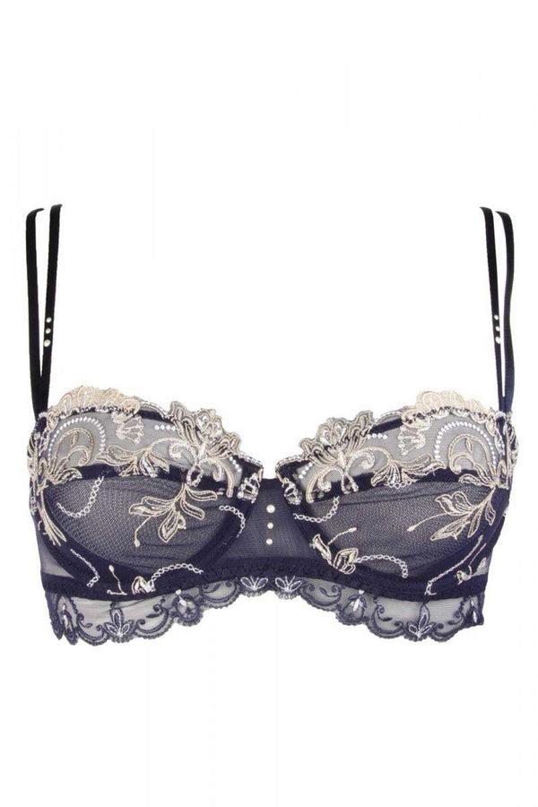 Lise Charmel Sublime A Bleu Demi Cup Bra - Monaliza's Fine Lingerie
