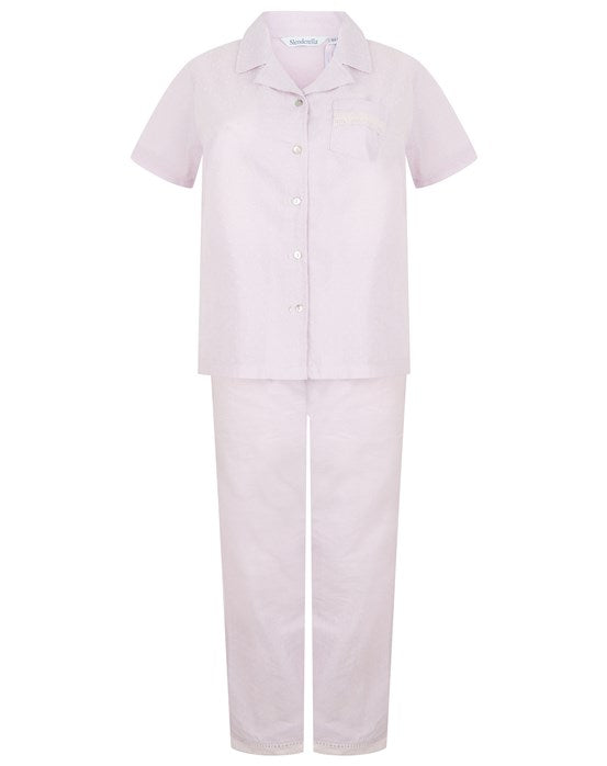 Slenderella Swiss Dot Lawn Cotton Pajama