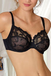 Eprise by Lise Charmel Guipure Charming 3 Part Full Cup BCC6198 Black - Monaliza's Fine Lingerie