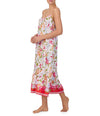 40 Winks Pocketed Sleeveless Floral V-Neck Woven Midi Chemise