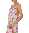 40 Winks Pocketed Sleeveless Floral V-Neck Woven Midi Chemise