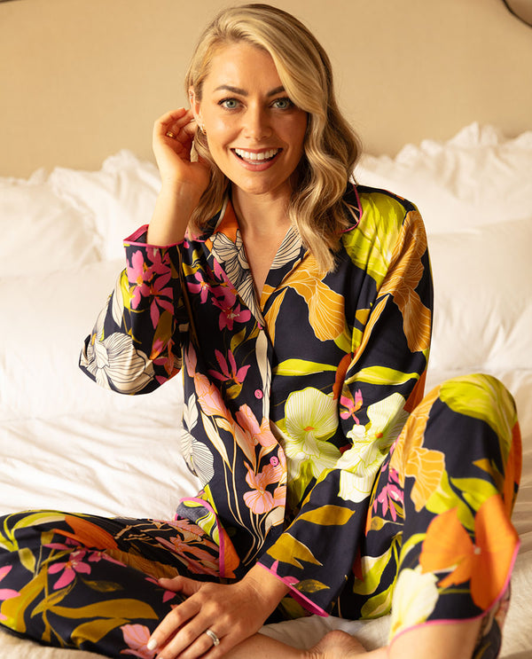 Cyberjammies Avery Lawn Cotton Modal Pajamas