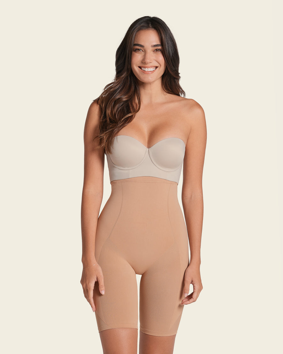 Leonisa SmartShape Invisible Extra High-Waisted Shaper Short