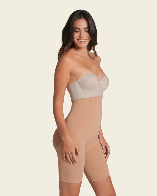 Leonisa SmartShape Invisible Extra High-Waisted Shaper Short