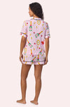 Room Service Knit Pj Set In Champagne Suite