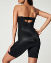 Spanx Suit Your Fancy Strapless Cupped Mid-thigh Bodysuit
