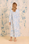 Eileen West Cotton Flannel Long Nightgown Chateau Bloom