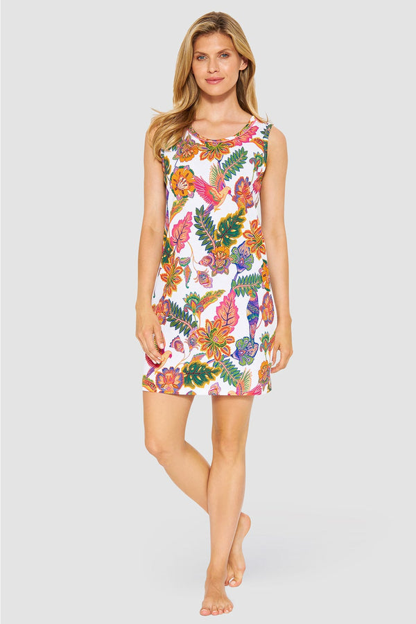 Rosch Tropical Print Cotton Nightgown Lounger