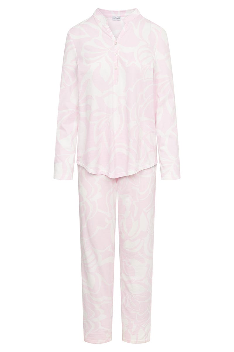Pastel Floral Cotton Pajamas