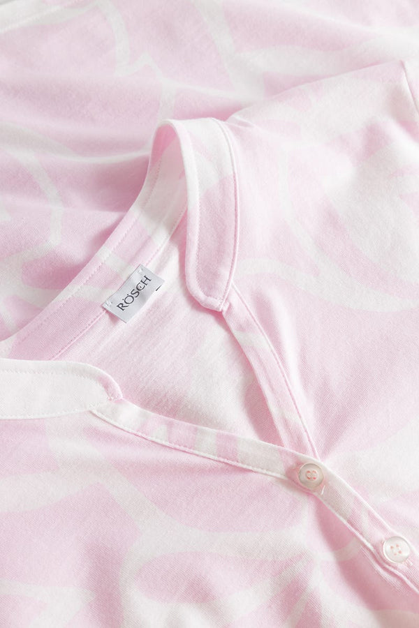 Pastel Floral Cotton Pajamas