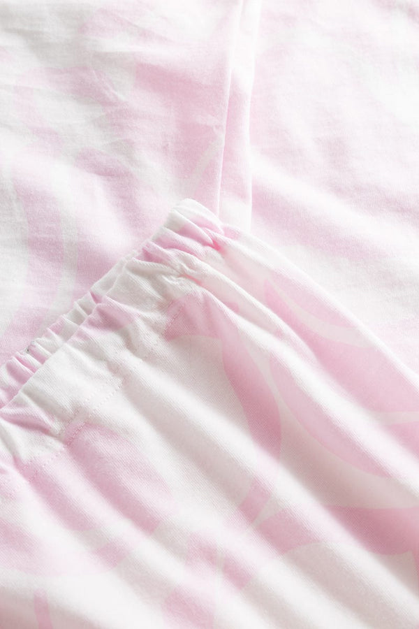 Pastel Floral Cotton Pajamas