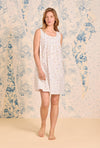 Eileen West Lawn Cotton Short Chemise Nightgown - Poetic Balance