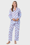 Lanz of Salzburg Cotton Flannel Pajama - Cardinals