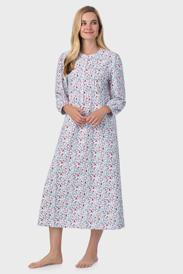 Lanz of Salzburg  Cotton Flannel Nightgown