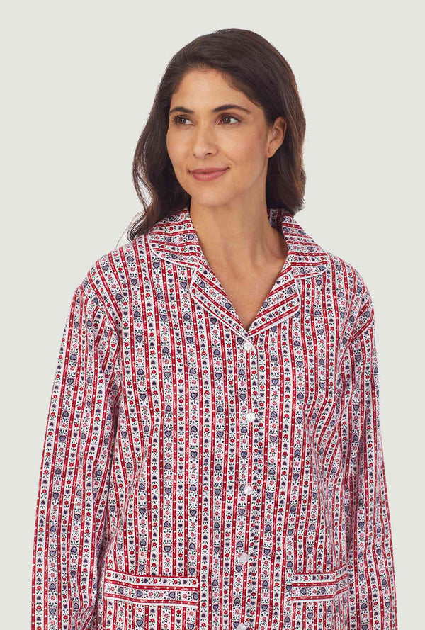 Lanz of Salzburg Cotton Flannel Pajama - Classic Tyrolean