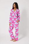 Bedhead x Trina Turk Organic Cotton Pajamas - Cranes