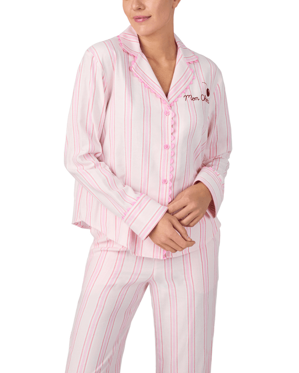 Kate Spade New York Mon Cherie Flannel Pajamas