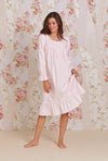 Eileen West Heritage Cotton Flannel Embroidery Waltz Nightgown