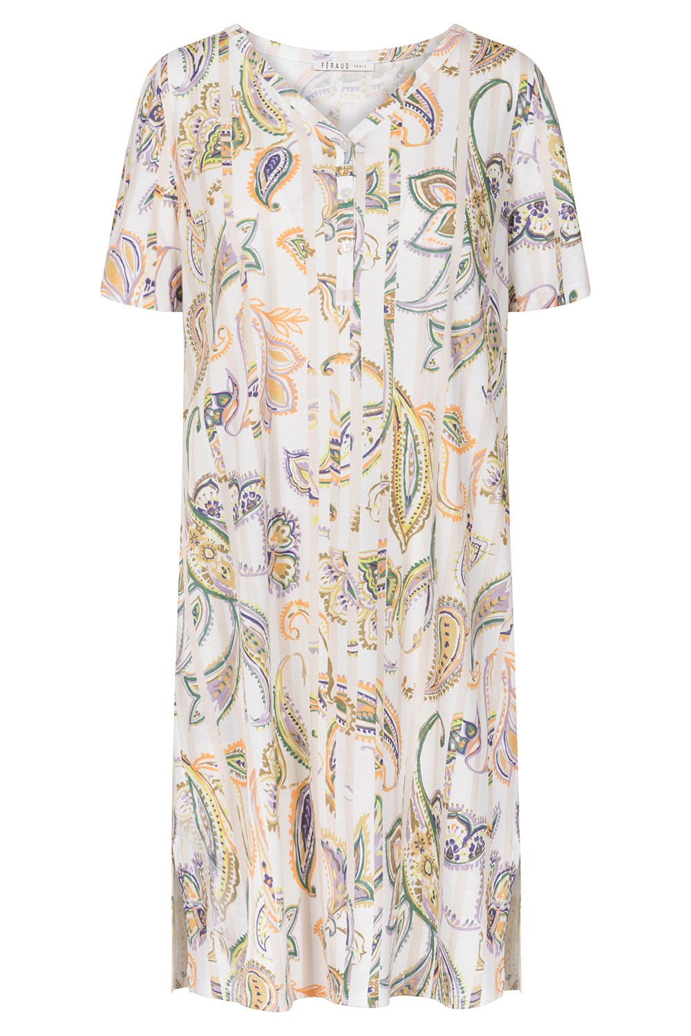 Feraud Paris Short Sleeve Cotton Nightgown