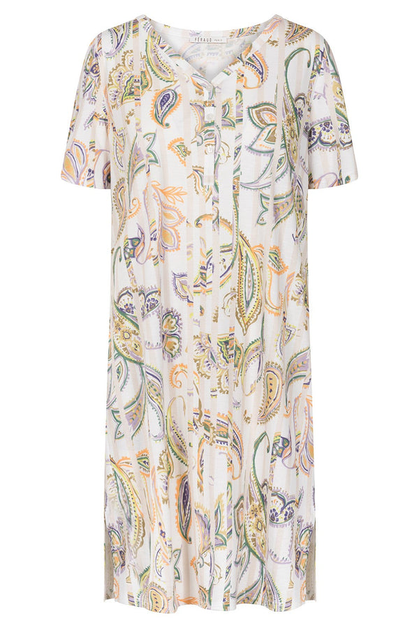 Feraud Paris Short Sleeve Cotton Nightgown