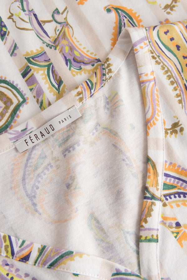 Feraud Paris Short Sleeve Cotton Nightgown