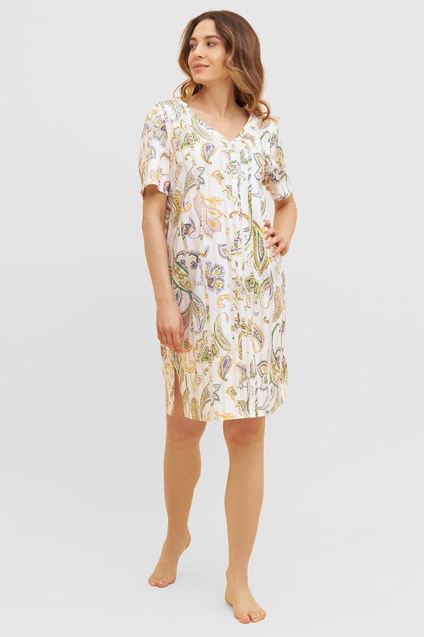 Feraud Paris Short Sleeve Cotton Nightgown