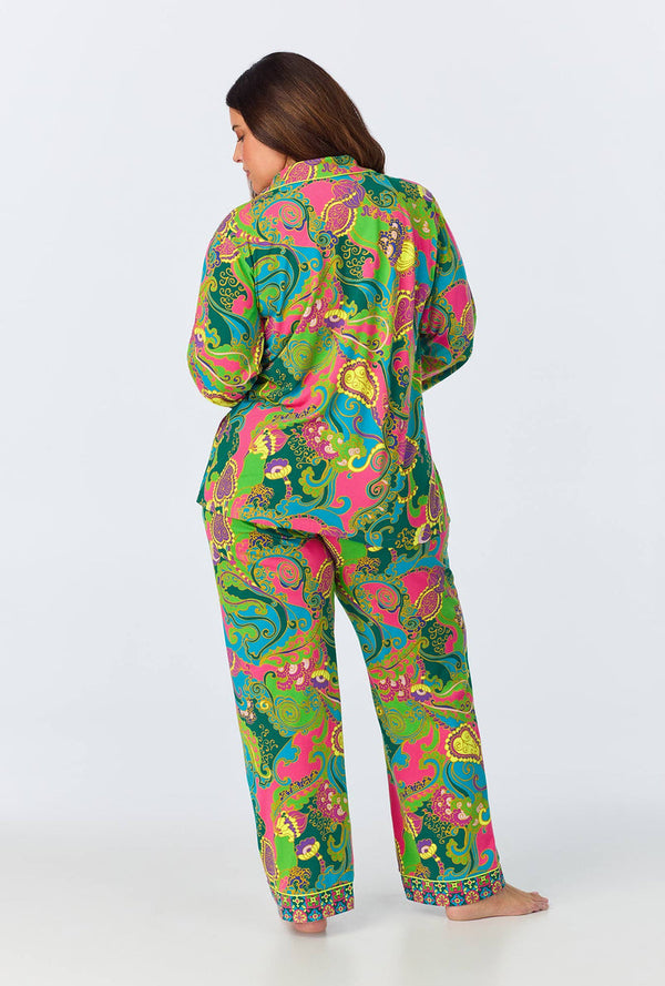 Bedhead x Trina Turk Organic Cotton Pajamas - Turkish Delight