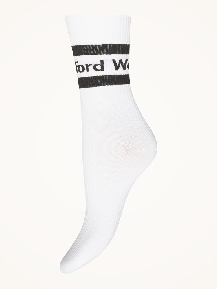 Wolford Logo Rib Socks