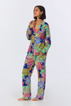 Bedhead x Trina Turk Organic Cotton Pajamas - Zanzibar