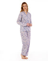 Slenderella Paisley Print Tailored Pyjama