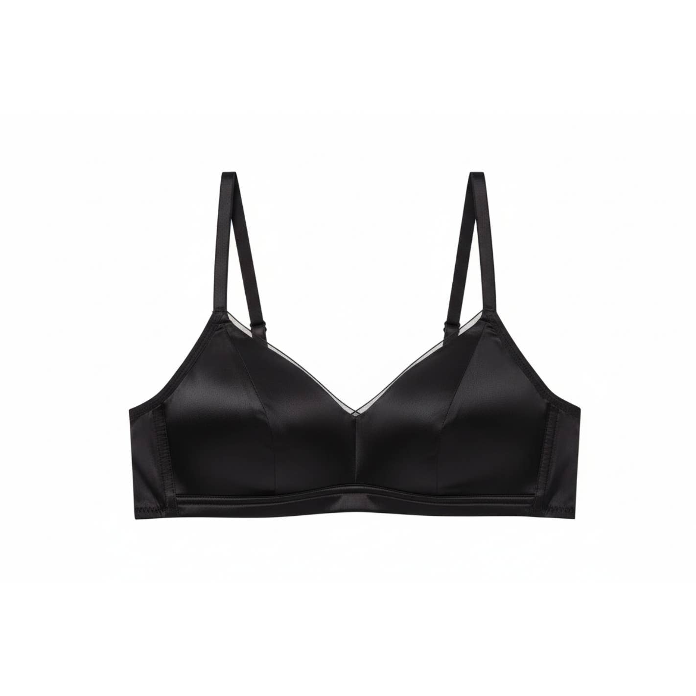 Aura 6A Mulberry Silk Bralette