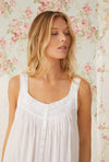 Eileen West Lawn Cotton Short Chemise Nightgown - Nuage
