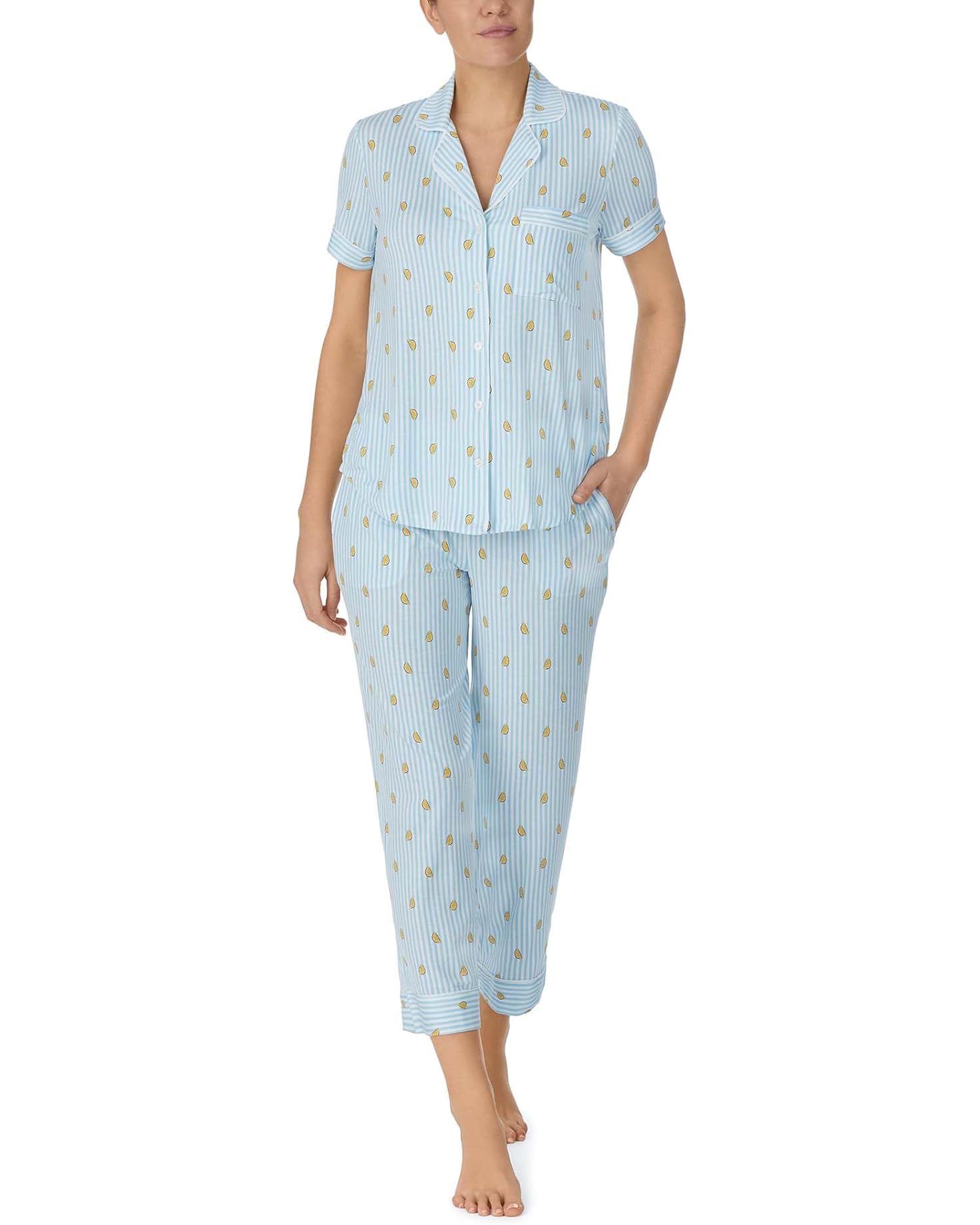 Kate Spade New York  Modal Cropped Pajamas