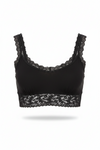 Hanky Panky Organic Supima Cotton Crop Top Bralette