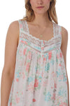 Eileen West  Blossom Floral "Eileen" Lawn Cotton Nightgown