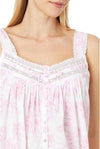 Eileen West Romantic Roses Short Sleeveless Lawn Cotton Chemise